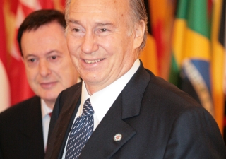 Mawlana Hazar Imam at the Afghanistan Conference in Paris.