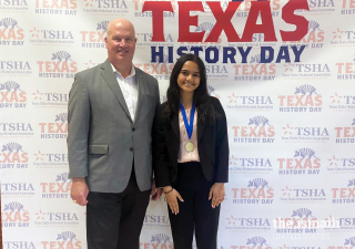 Nabiha Ahmed won the state competition at UT Austin.