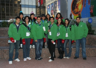 Ismaili youth were enthusiastic to volunteer as Olympic Ambassadors and welcome the world to Vancouver for the 2010 Winter Games.