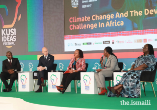 Panellists at the Kusi Ideas Festival discussed issues relating to the climate crisis and and its impact on Africa.