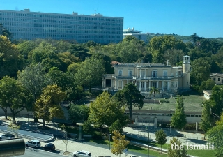 The Palacete Leitão is located on Rua Marquês da Fronteira in Lisbon, adjacent to the existing Palacete Henrique Mendonça, which on 11 July 2018, was designated by Mawlana Hazar Imam as the Diwan of the Ismail Imamat.