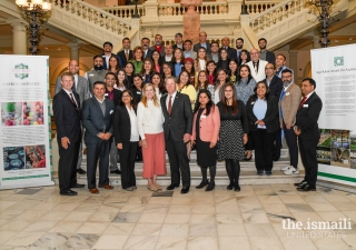  Georgia Governor and First Lady Kemp meet members and leaders of the Ismaili Council at the State Capitol to celebrate Navroz.