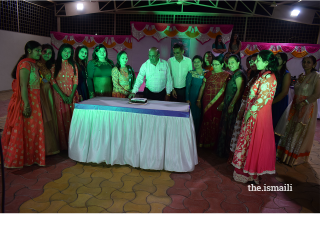 Cake Cutting ceremony to Celebrate Success of Women's Wellness Club