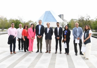 Members of the Ummah and Ismaili Councils from the Western United States and Ontario visiting the Aga Khan Museum and Ismaili Centre, Toronto.