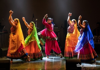 Dancers perform during the Rihla performance in Vancouver.