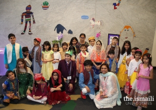 Ismaili participants at the Nowruz event.
