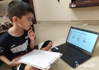 Ismaili students across India have been participating in a Virtual Learning Programme, providing quality education, wholesome learning, and periodic assessment.