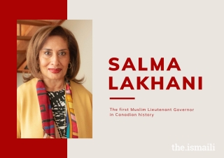 Salma Lakhani from Edmonton will be the first Muslim Lieutenant Governor in Canadian history.