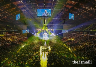 The atmosphere was electric during the Sufi Voyage at the Altice Arena in Lisbon.