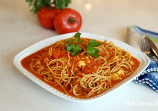 Spicy Chicken Spaghetti