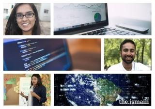 Technology has unlocked countless opportunities for students looking to get ahead in today’s world of rapid change; (From top to bottom) Sana Lakdawala, Zain Bhanji, and Azima Dhanjee.