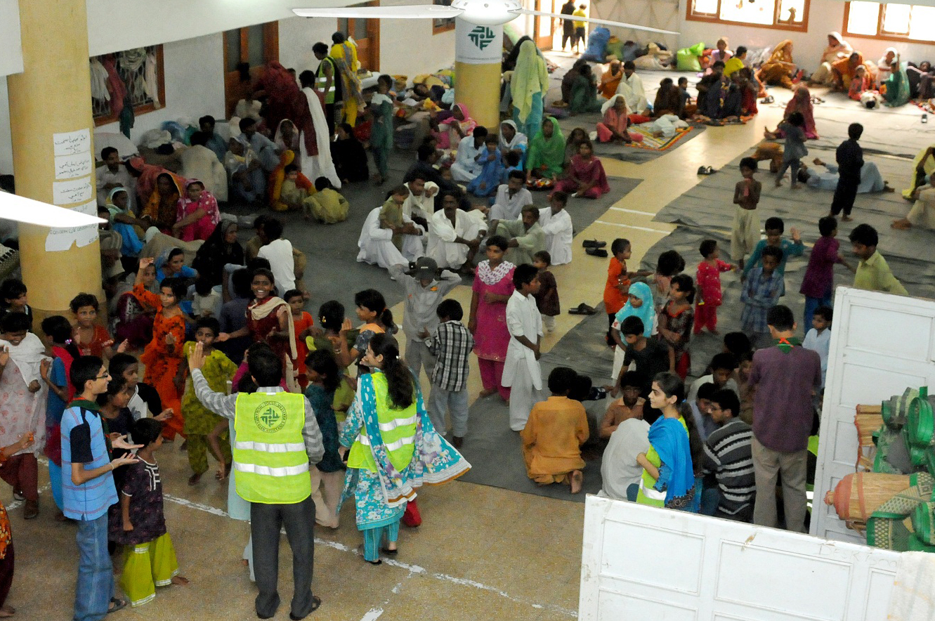 In the wake of the flood disaster, FOCUS Pakistan has been actively involved in response and relief efforts across the country. Photo: Ismaili Council for Pakistan / Al Jaleel