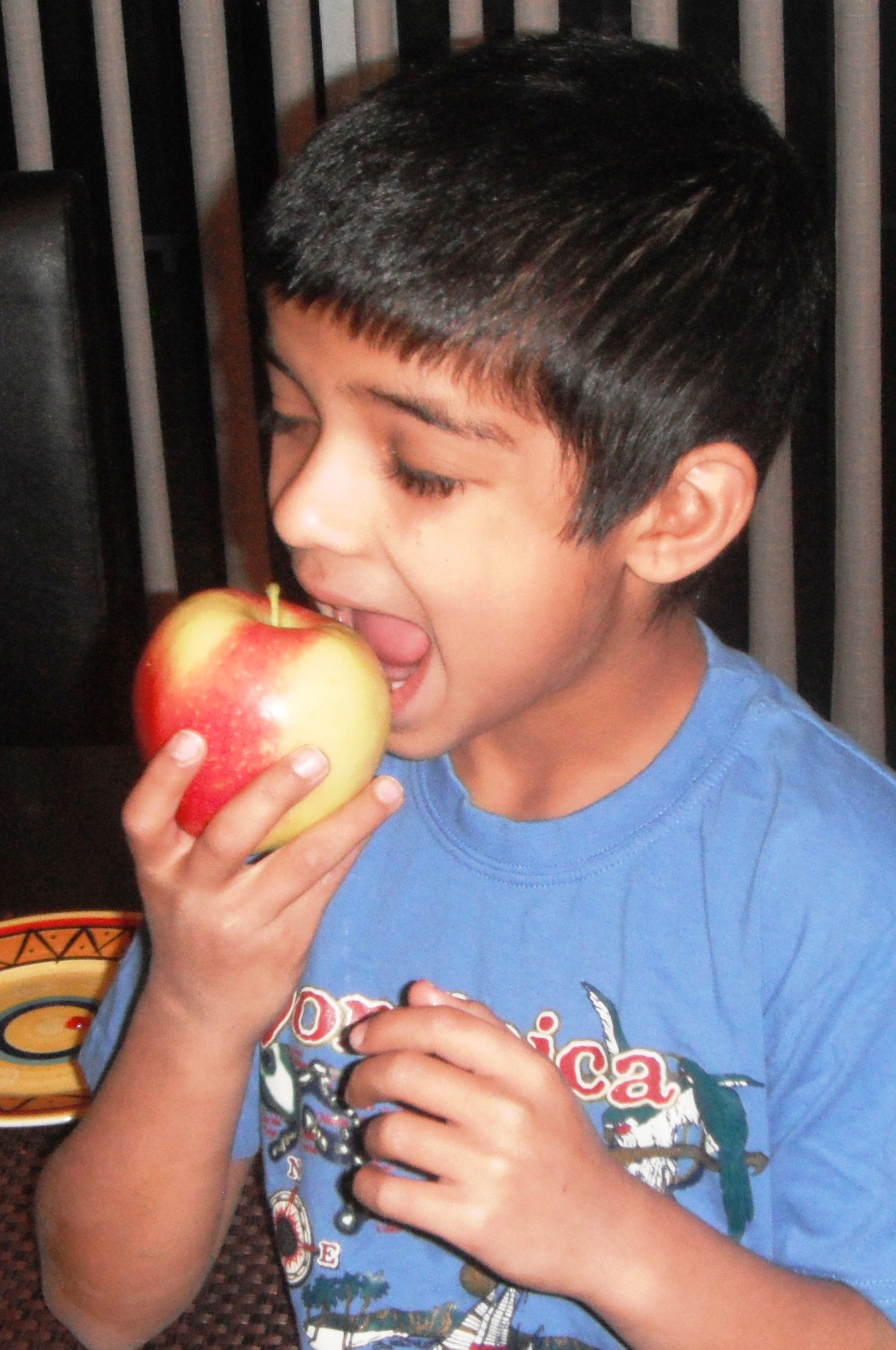 Children, like adults, should be eating at least five servings of vegetables and fruits daily. Photo: Fayaz Chunara
