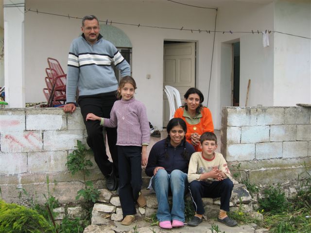 Outside a host family home  Photo: Ishraat Malik  